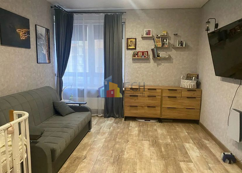 Продажа 1 комнатной квартиры, 35.2 м2, 300045, обл. Тульская, р-н. Ленинский, с. Осиновая Гора, ул. Аркадия Шипунова, мкр.. Времена года, д. 32 9